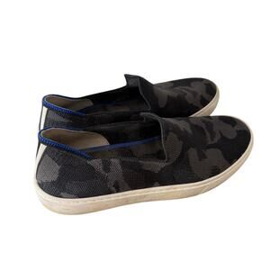 Rothy's Women The Original Slip On Sneaker Gray Camo 6.5